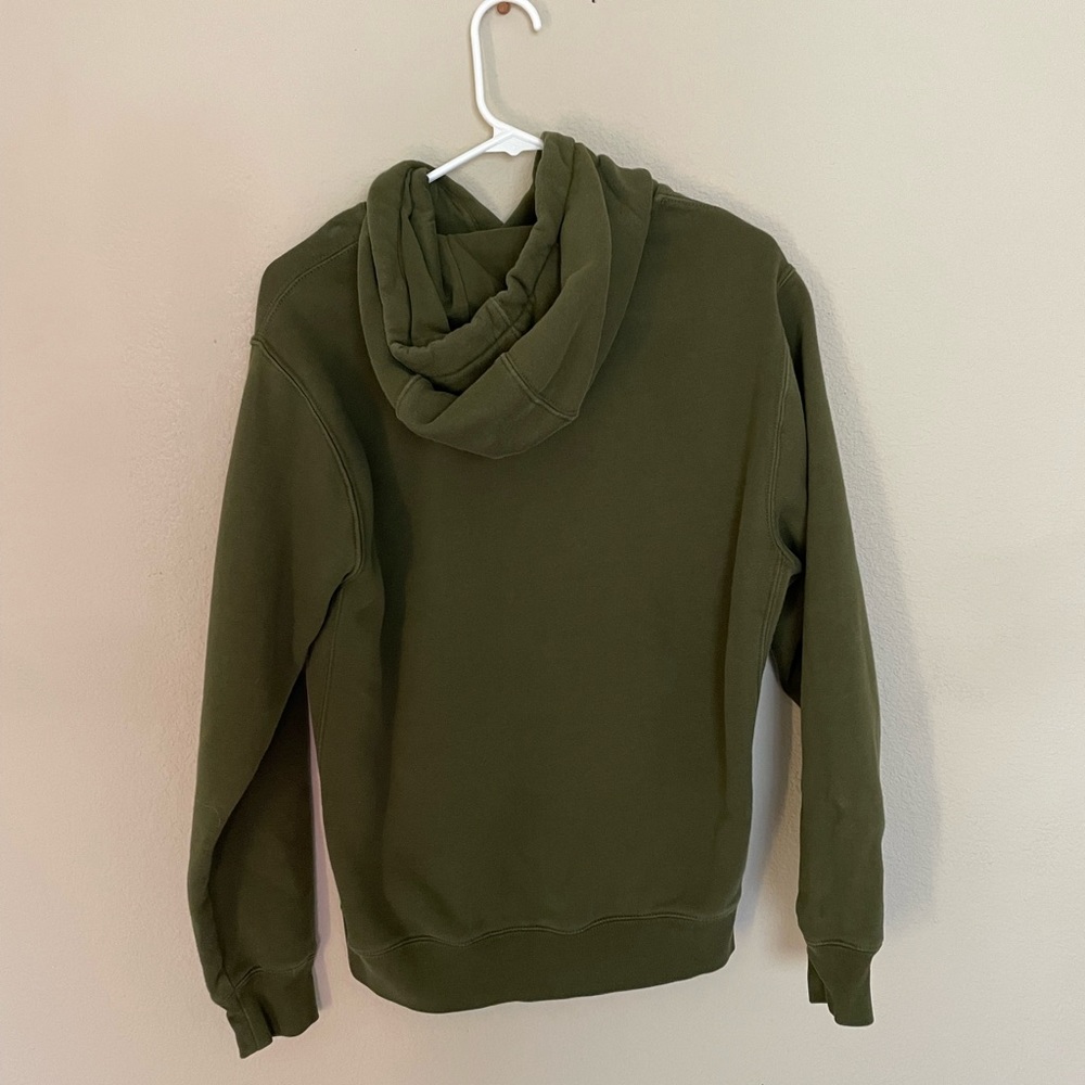 Green Nike fleece hoodie!!